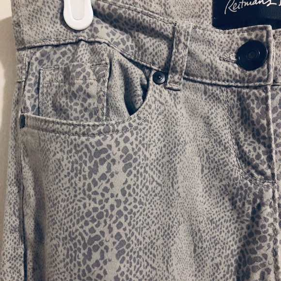 Reitman’s reptile print skinny jeans - Picture 5 of 11